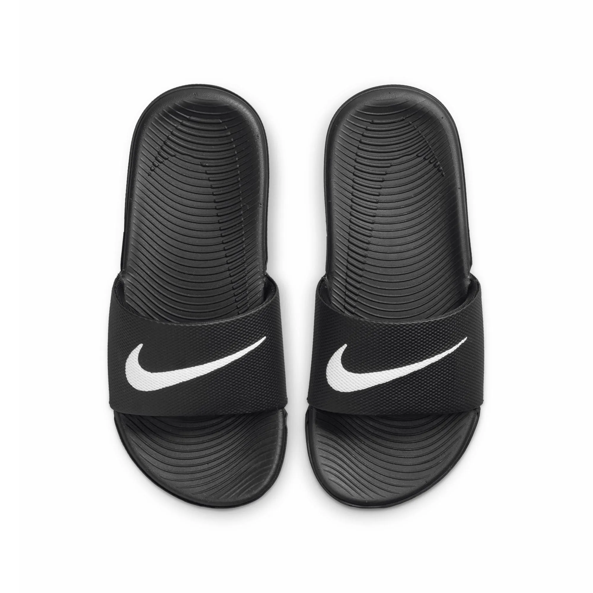 Nike Black/White Kawa Youth Slide