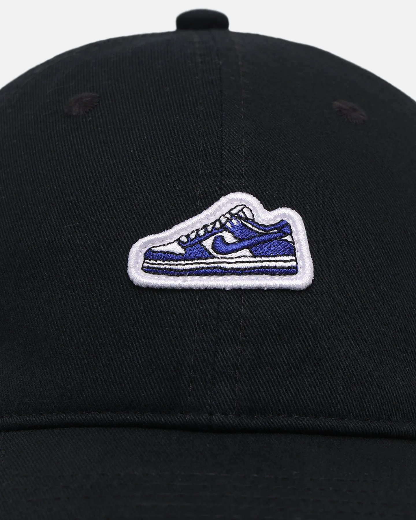 Nike Club Unstructed Dunk Patch 6 Panel Strapback Black