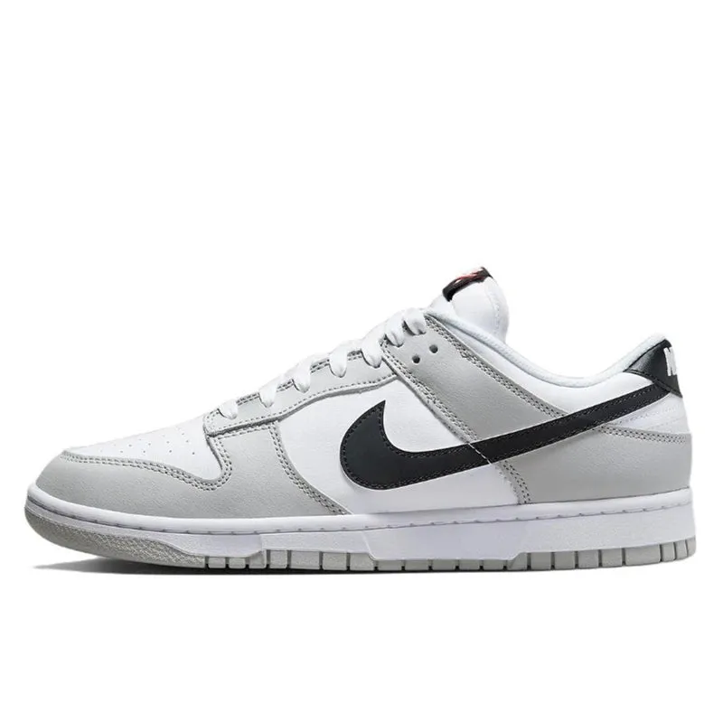 Nike Dunk Black White Panda Skateboarding Shoes - Classics for Men, Genuine Leather, Non-Slip, Comfortable SB Running Sneakers