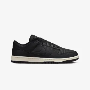 Nike | DUNK LOW RETRO PREMIUM  { BLACK/BLACK-SAIL