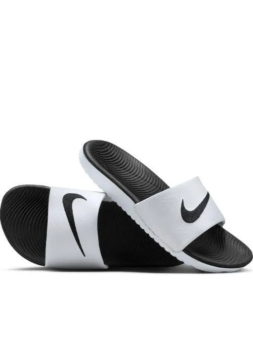 Nike -  Kawa Slide Boys (White/Black)