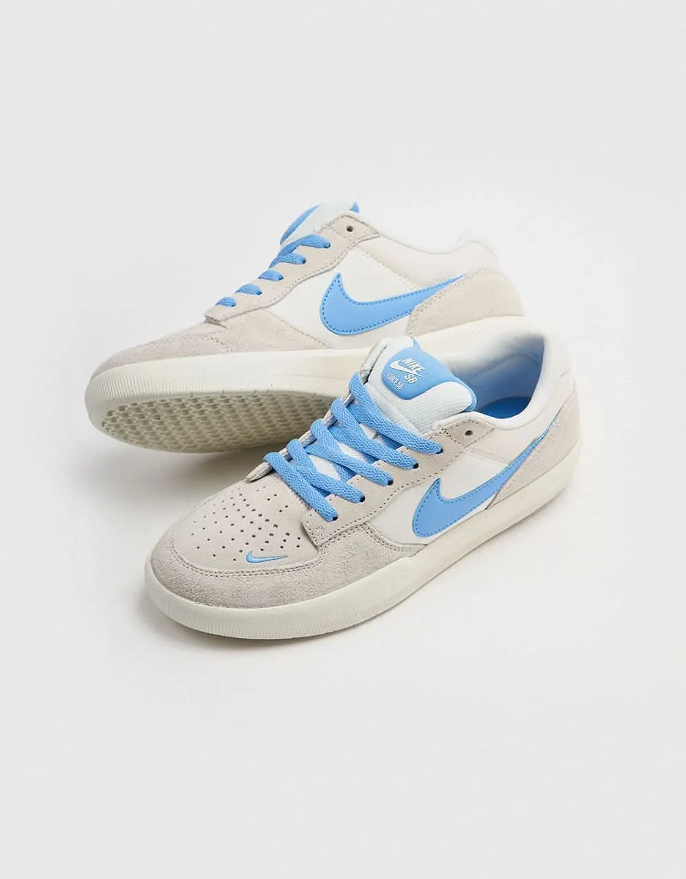 Nike SB Force 58 Skate Shoes - Phantom/Univ Blue-Summit White-Sail