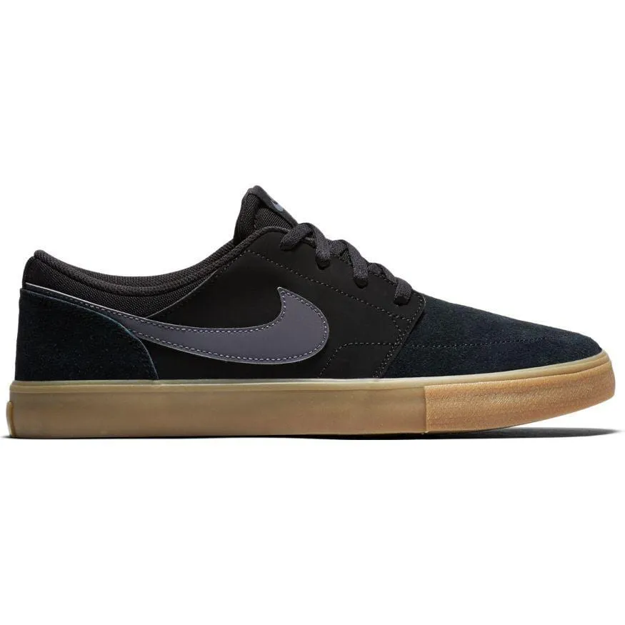 Nike SB Portmore II Solar Black Dark Grey Gum Light Brown