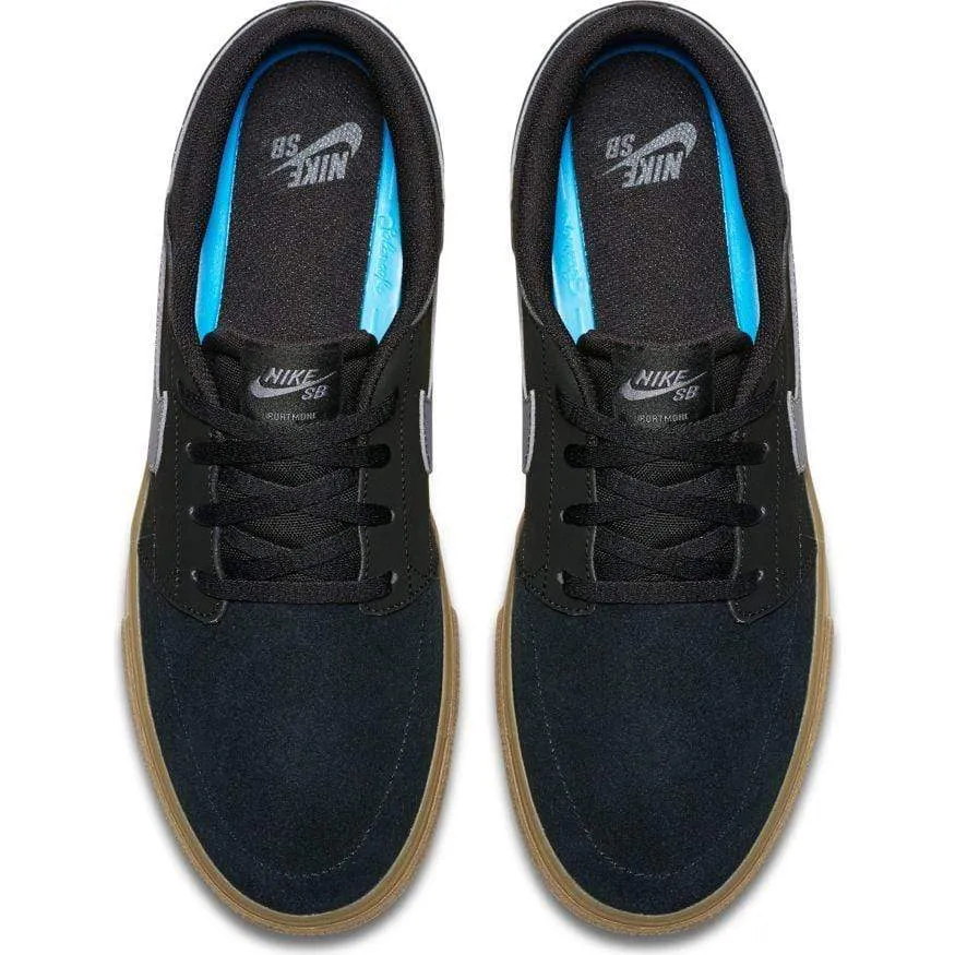 Nike SB Portmore II Solar Black Dark Grey Gum Light Brown