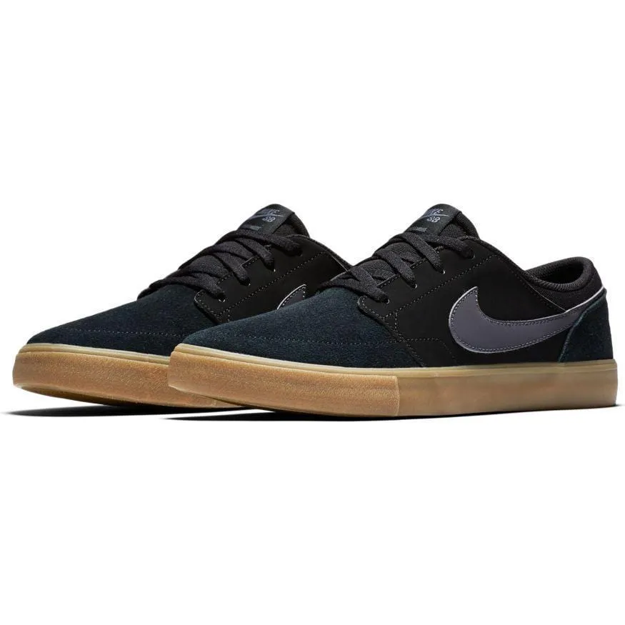 Nike SB Portmore II Solar Black Dark Grey Gum Light Brown