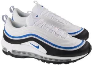 Nike Shoes Juniors Air Max 97 White Signal Blue Pure Platinum