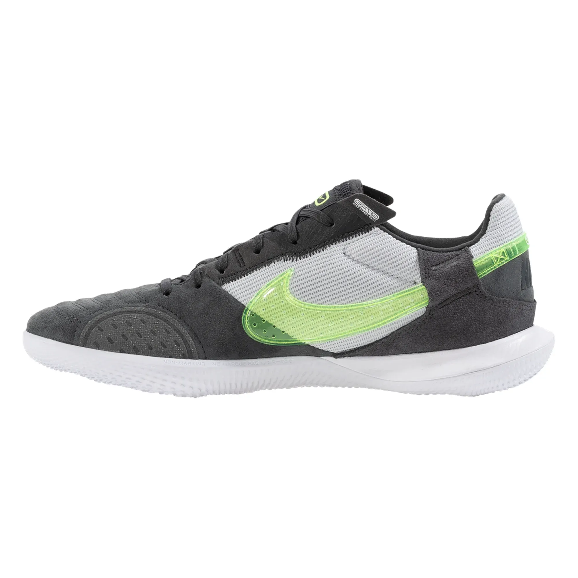 Nike Streetgato Indoor Soccer Shoes (Black/Volt)