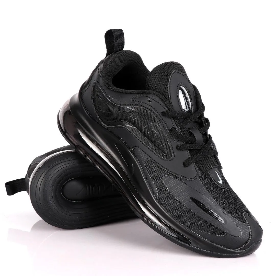 NK Max 720 All Black Sneakers