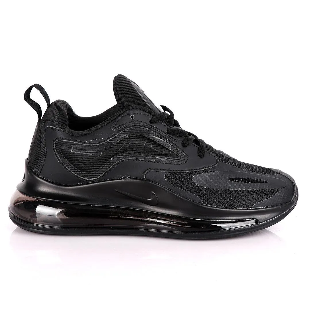 NK Max 720 All Black Sneakers