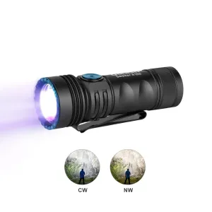 Olight Seeker 4 Mini White and UV LED Flashlight Natural White