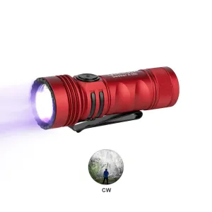 Olight Seeker 4 Mini White and UV LED Flashlight