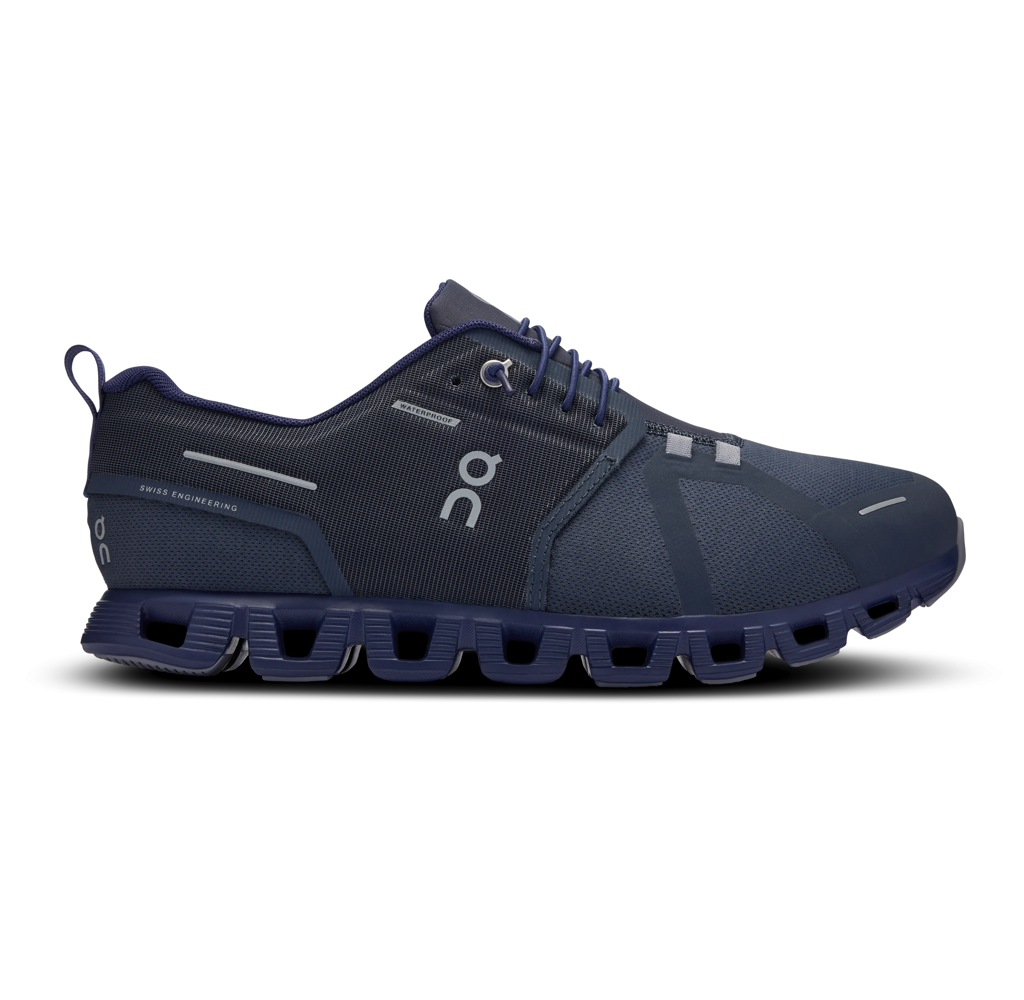 On Running Men's Cloud 5 Waterproof Shoes - Navy / Ink