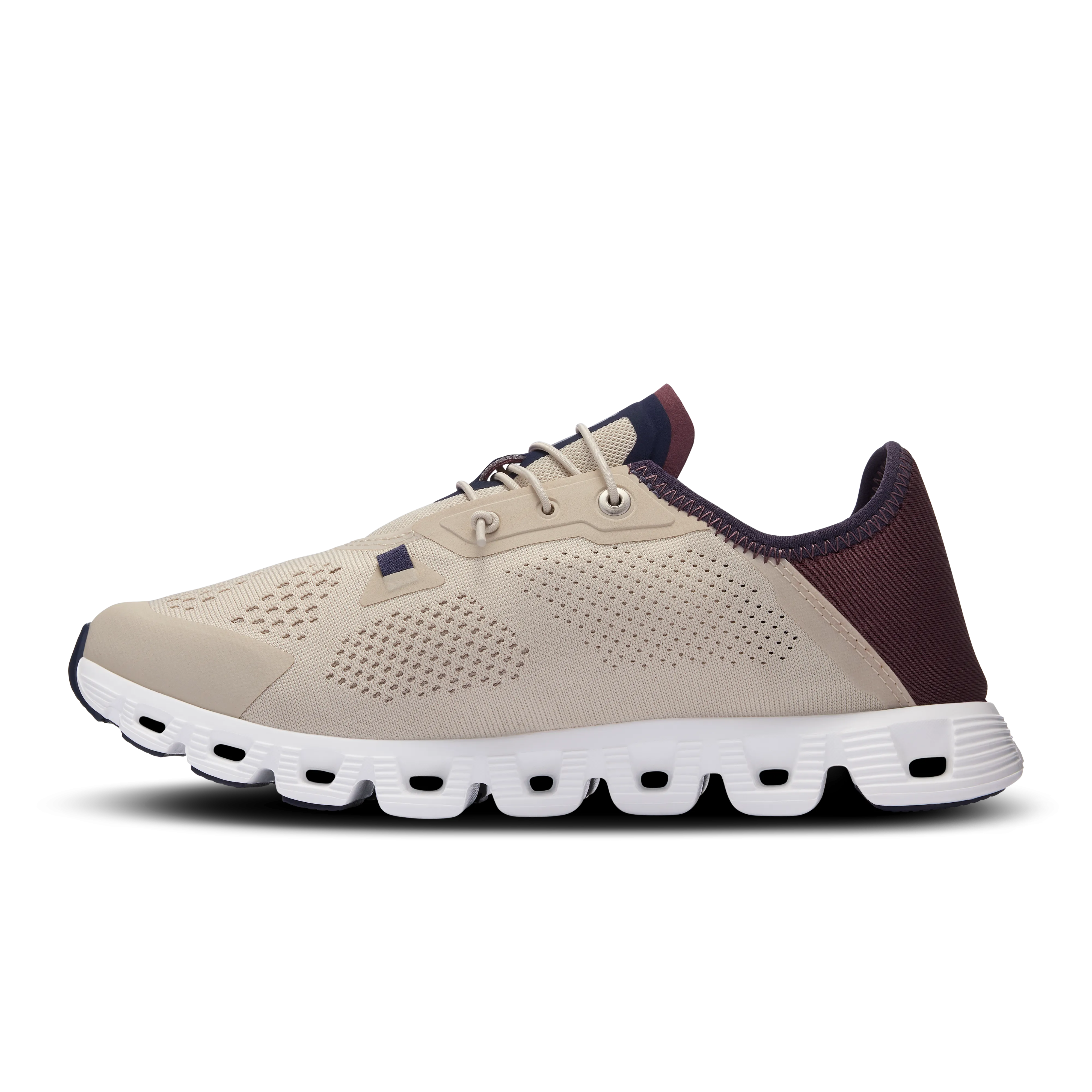 On Running Women's Cloud 5 Coast Shoes - Sand / Mulberry