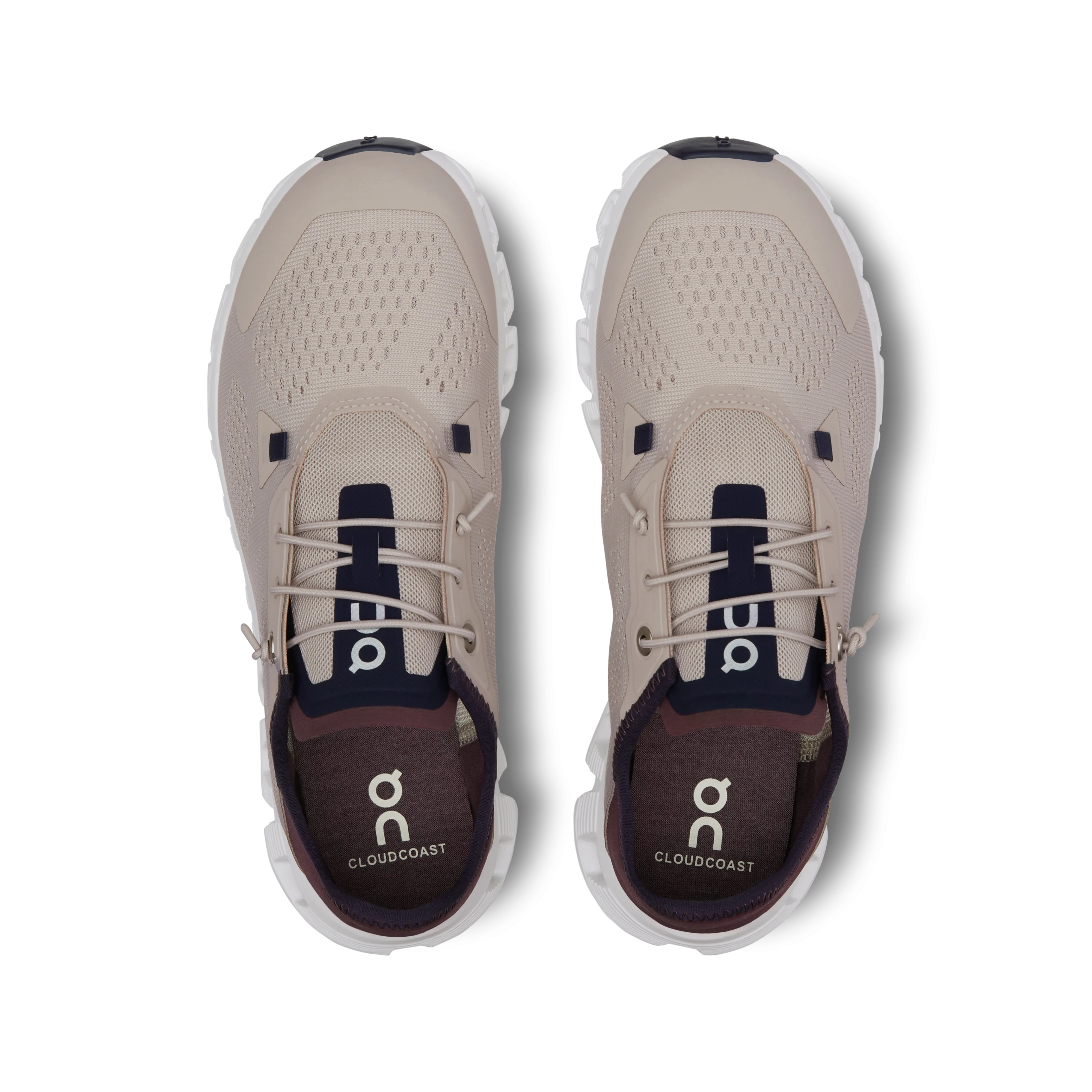 On Running Women's Cloud 5 Coast Shoes - Sand / Mulberry