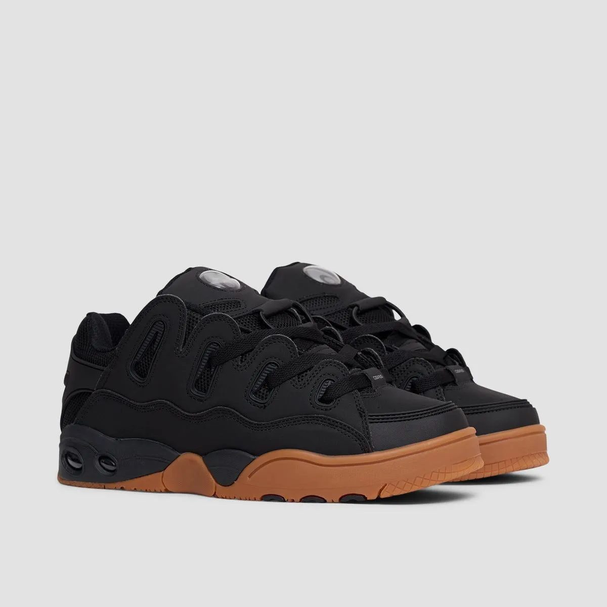 Osiris D3 OG Shoes - Black/Black/Gum