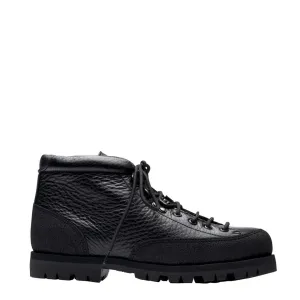 Paraboot Yosemite Grained Leather Boot Black