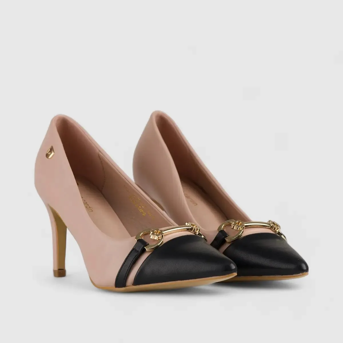 PC Dress Court Shoe Tan/Black 10605