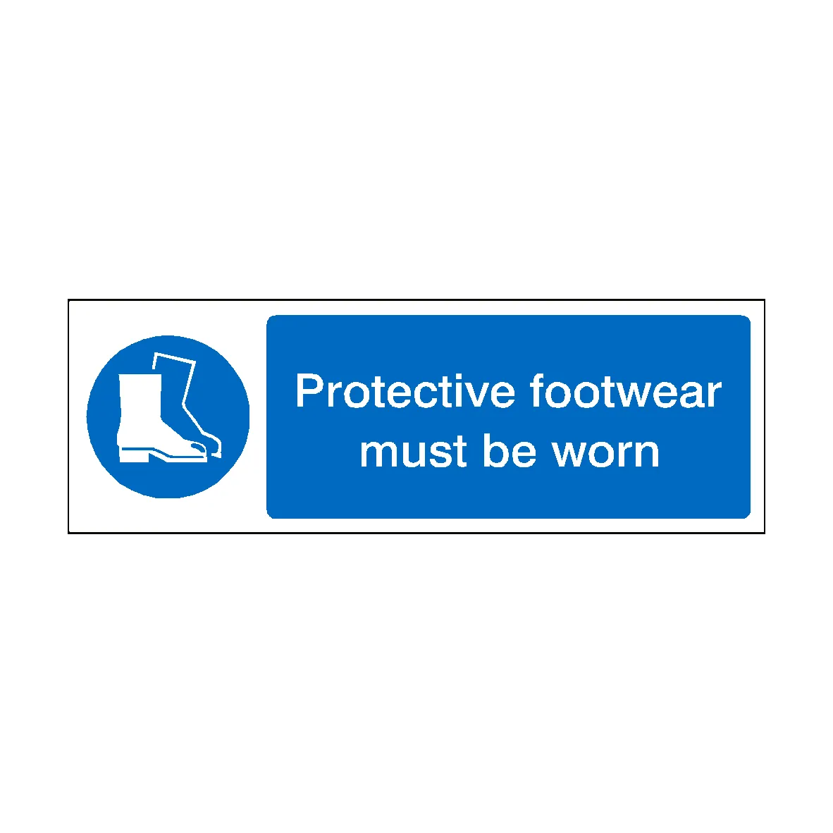 Protective Footwear Sign