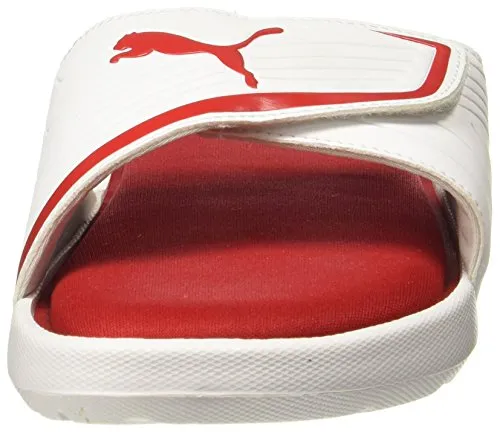 Puma Unisex Adult Starcat Sfoam Barbados Cherry-White Slide-8 Kids UK (36246301)