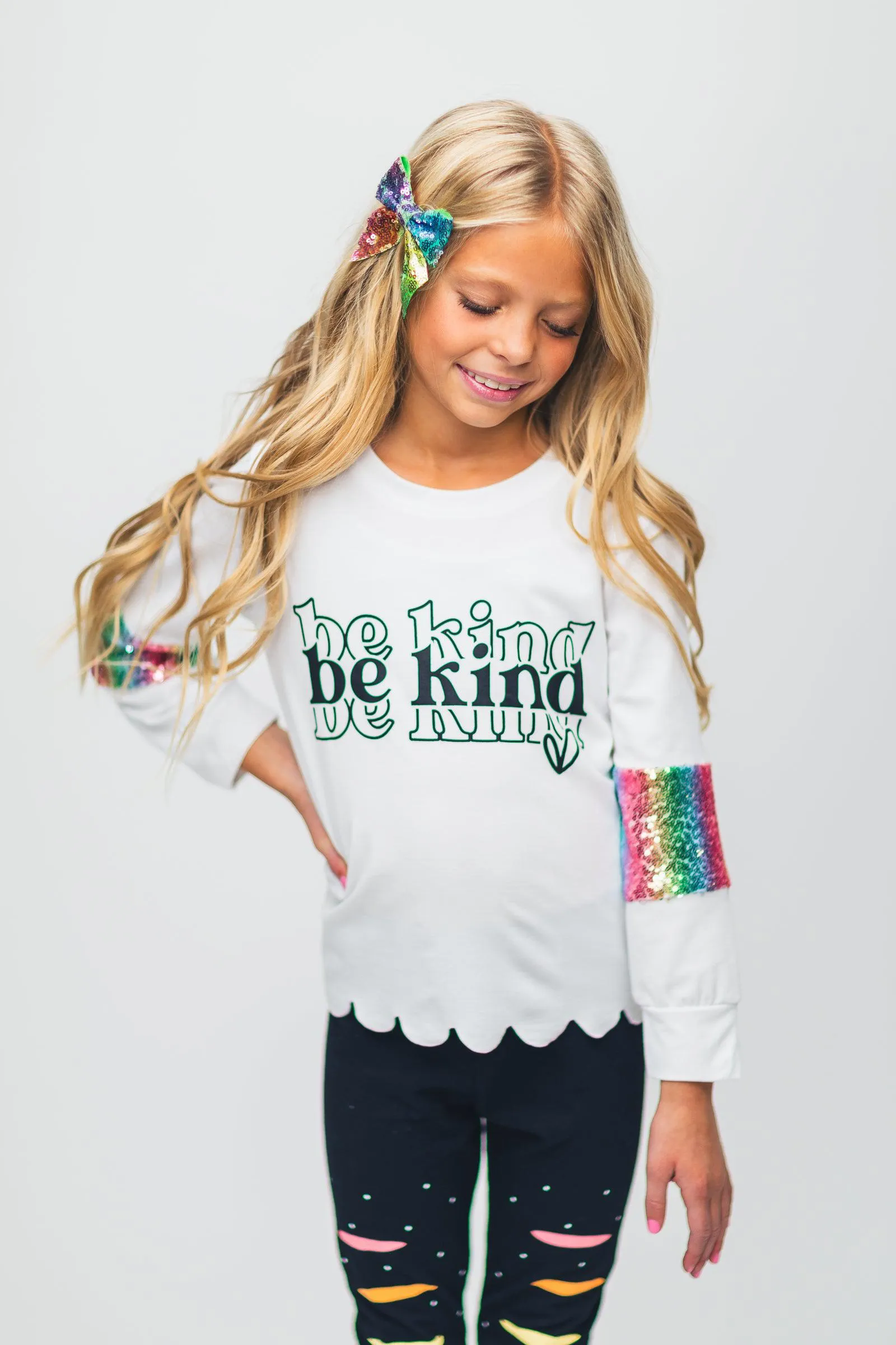 "Be Kind" Rainbow Legging Set