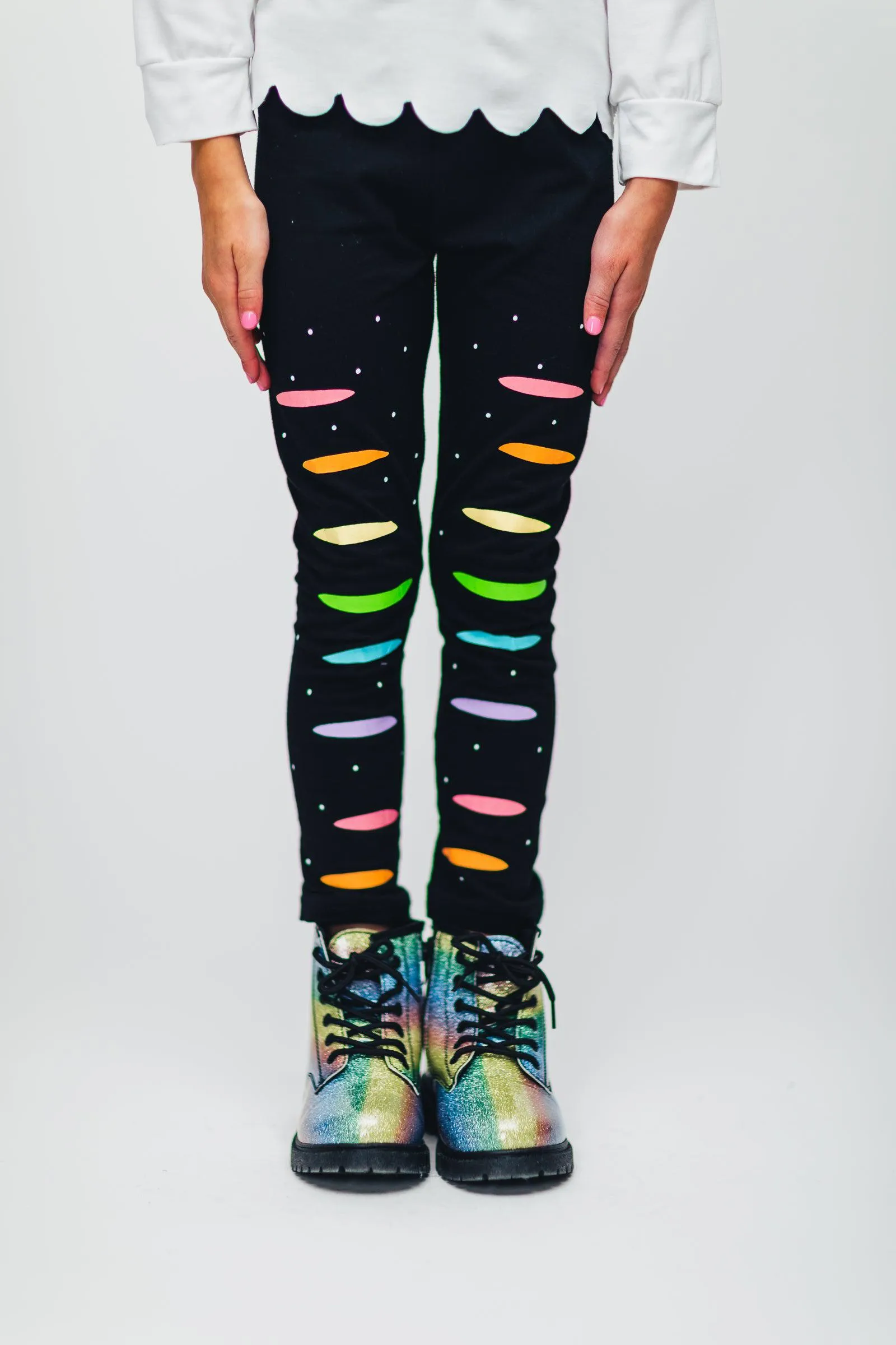 "Be Kind" Rainbow Legging Set