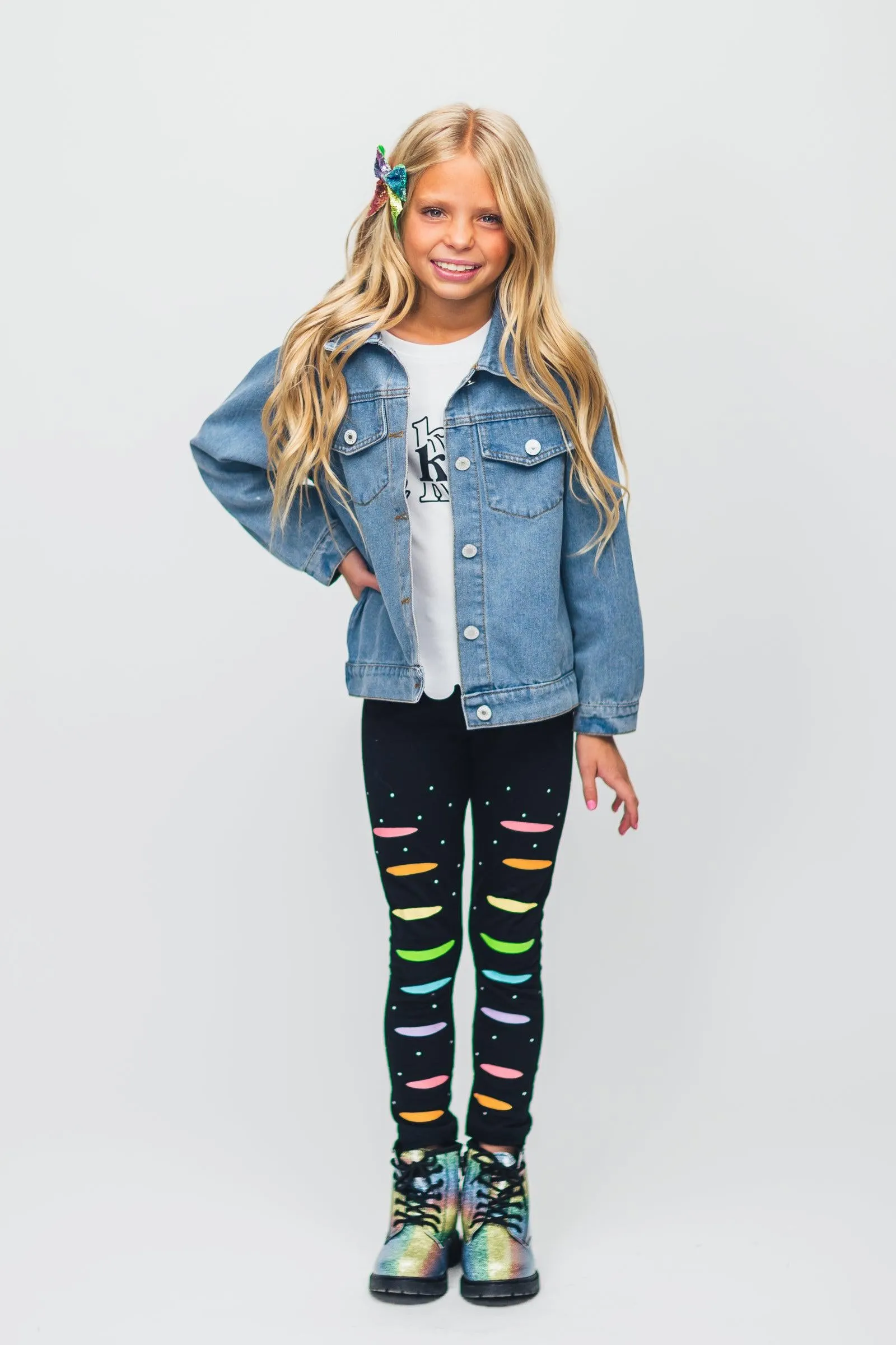 "Be Kind" Rainbow Legging Set