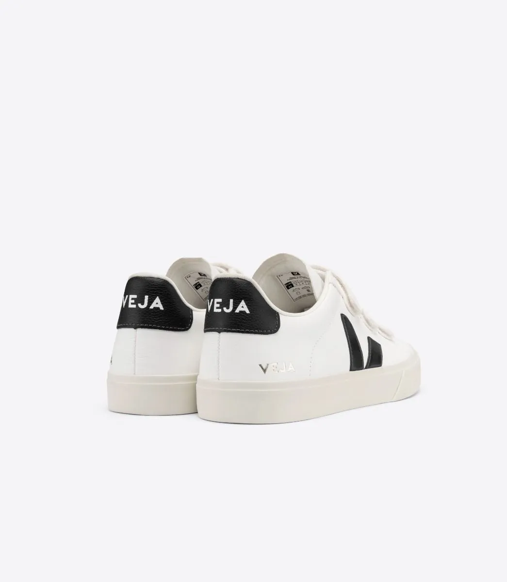 Recife Logo Chromefree Leather Extra-White_Black (unisex)