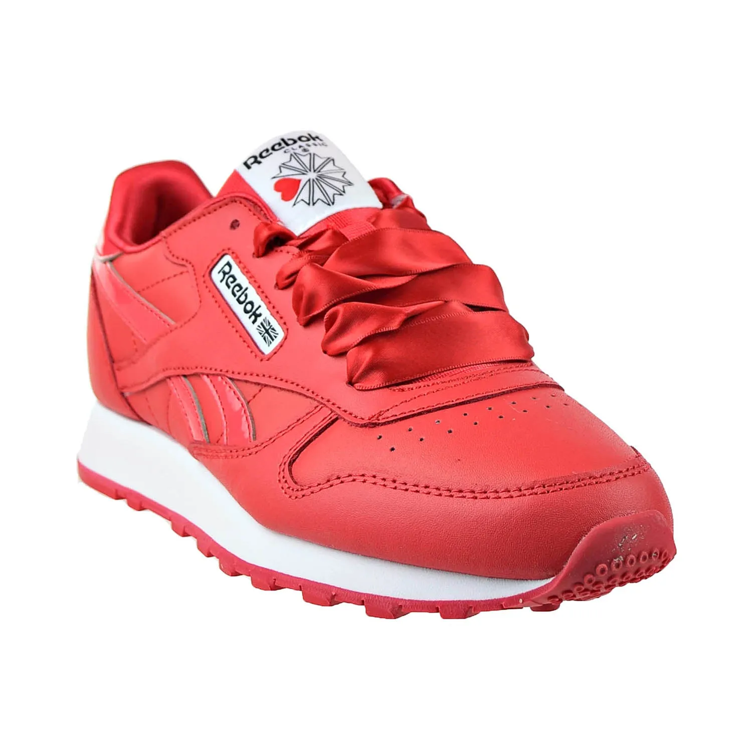 Reebok Classic Leather Big Kids' Shoes Vector Red-Footwear White