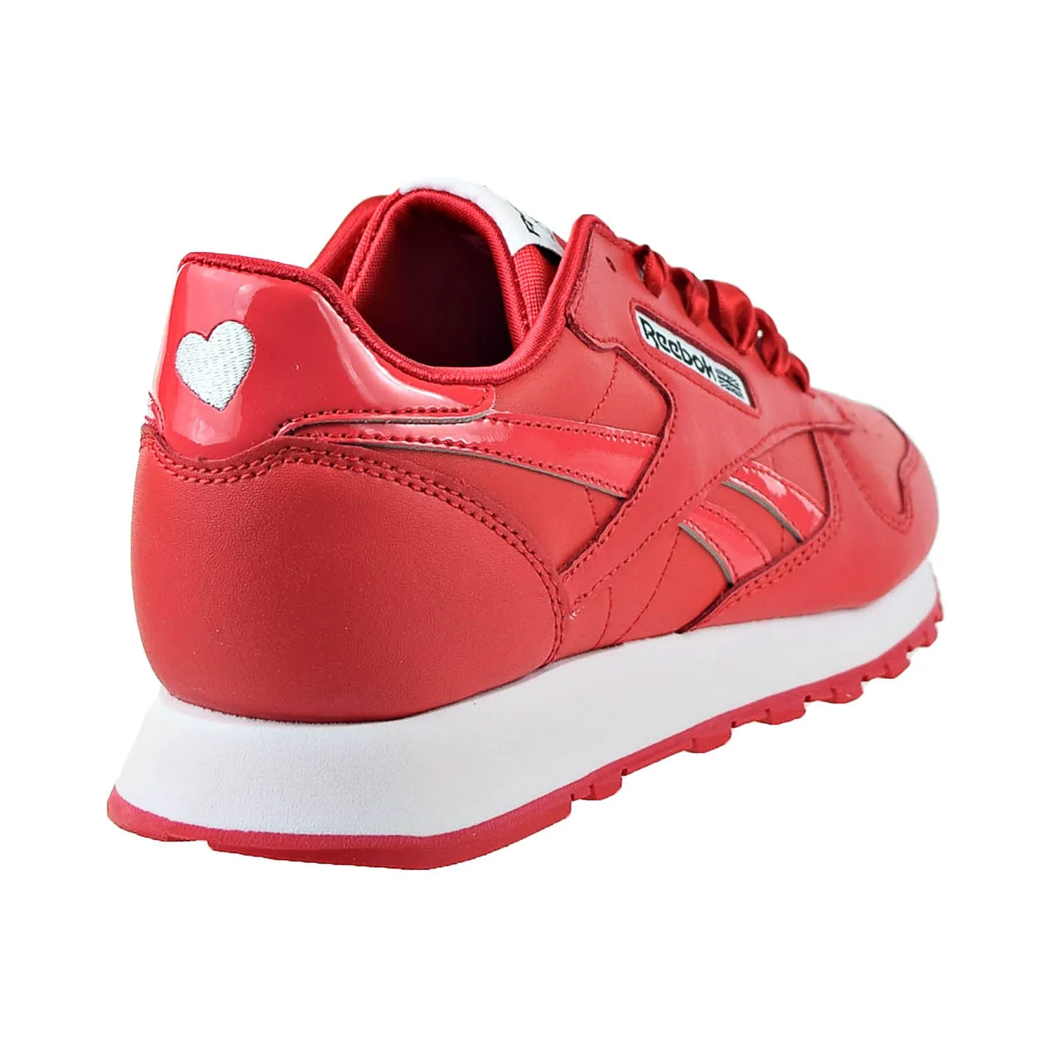 Reebok Classic Leather Big Kids' Shoes Vector Red-Footwear White