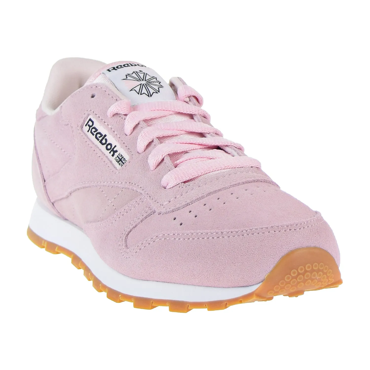 Reebok Classic Leather Pastels Big Kid's Shoes Pink/Classic White