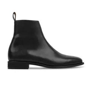 Rin - Men's Black Calf Leather Chelsea Boot