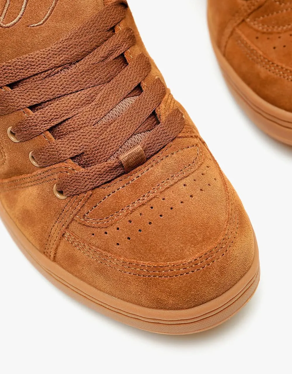 éS Accel OG Skate Shoes - Brown/Gum