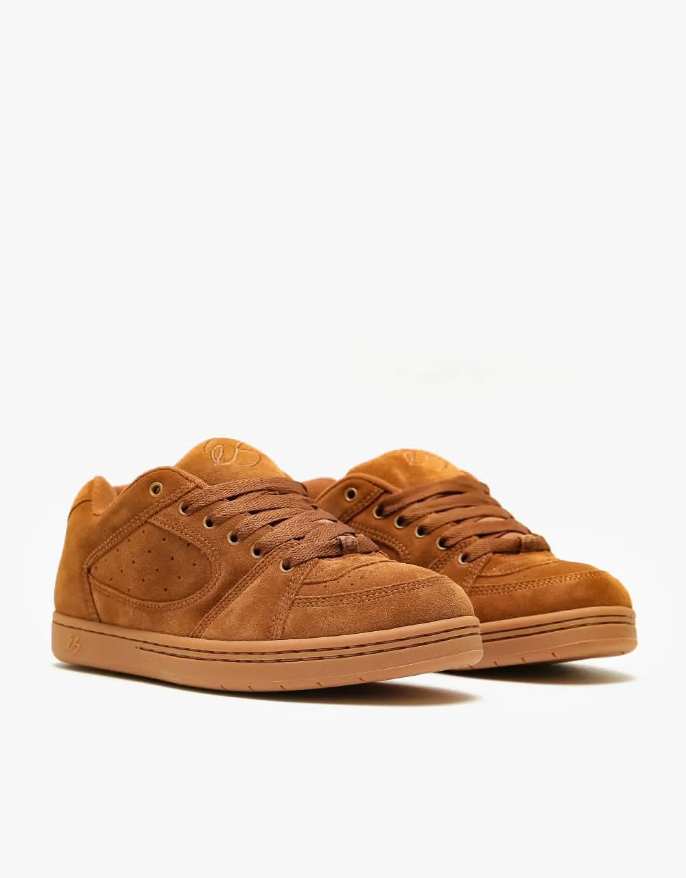 éS Accel OG Skate Shoes - Brown/Gum