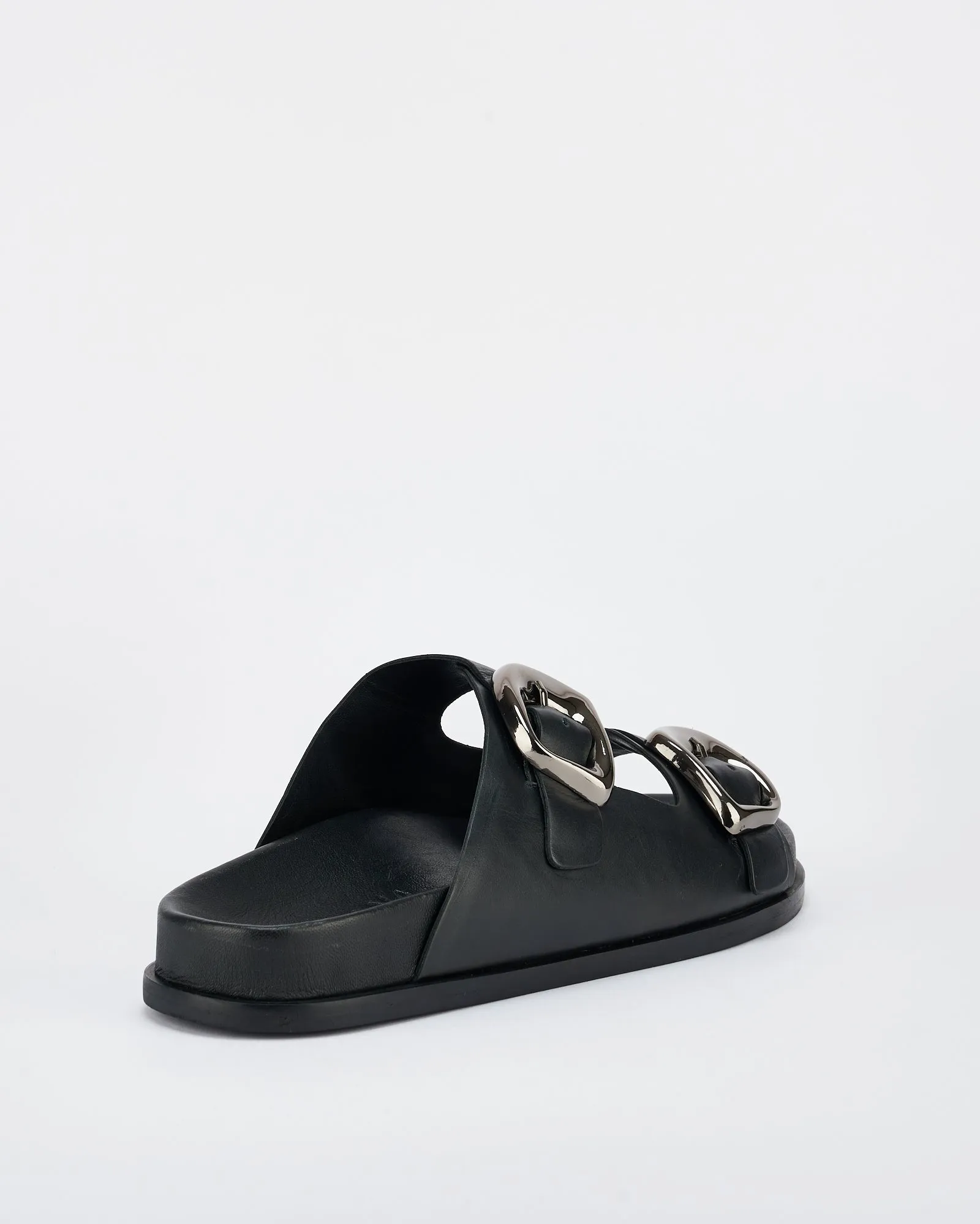 San Jose Footbed Black/Silver