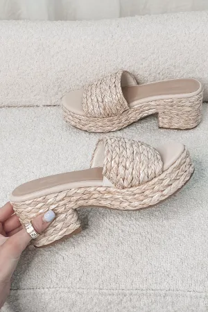 See You By The Sea Woven Sandals