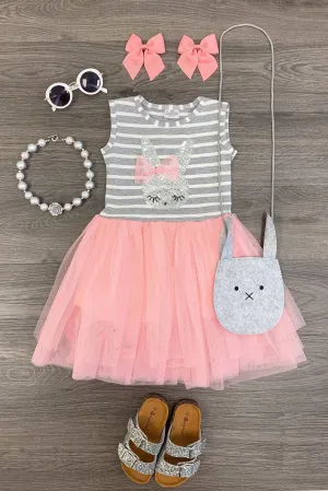 Sequin Bunny Tutu Dress