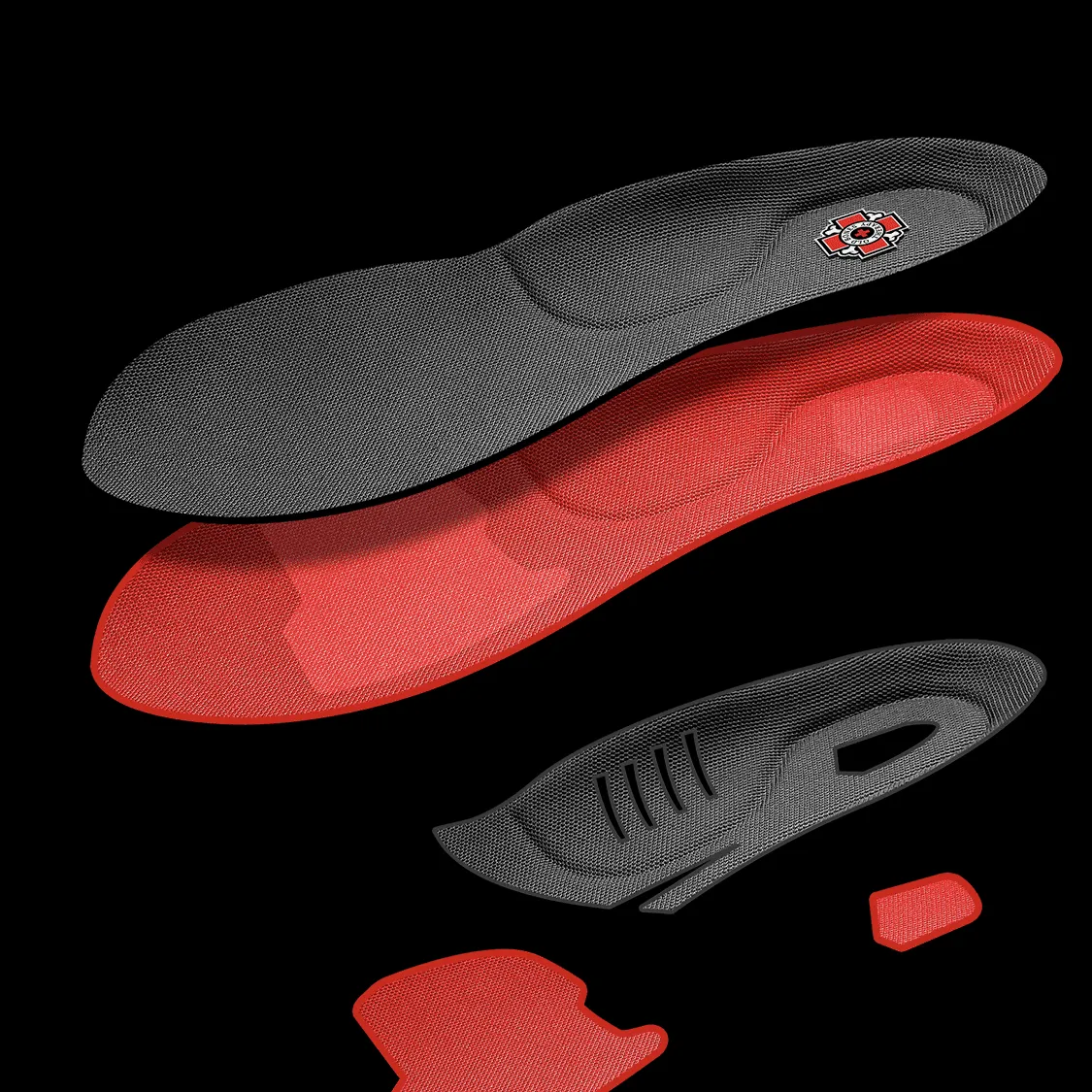 Shock Absorbing Foot Insoles (3-Pack)