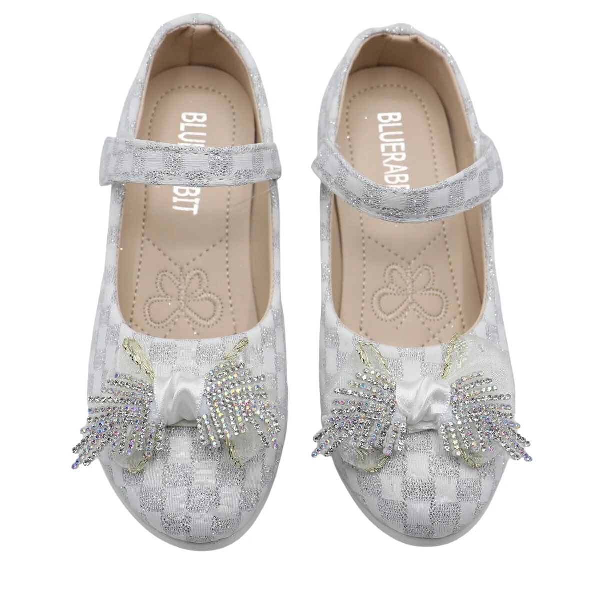 Silver Fancy Court Shoes G70080