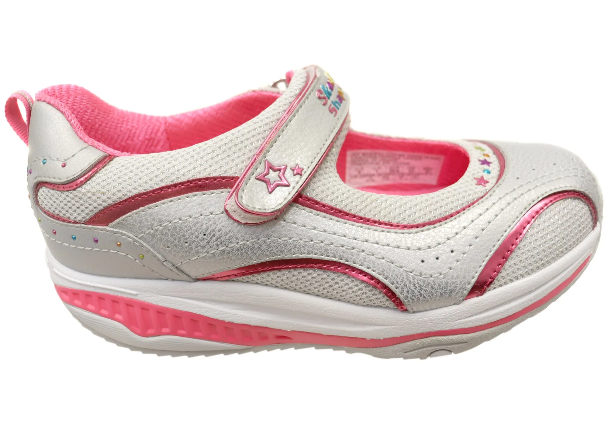 Skechers Kids Girls Shape Ups XF Mary Jane Shoes