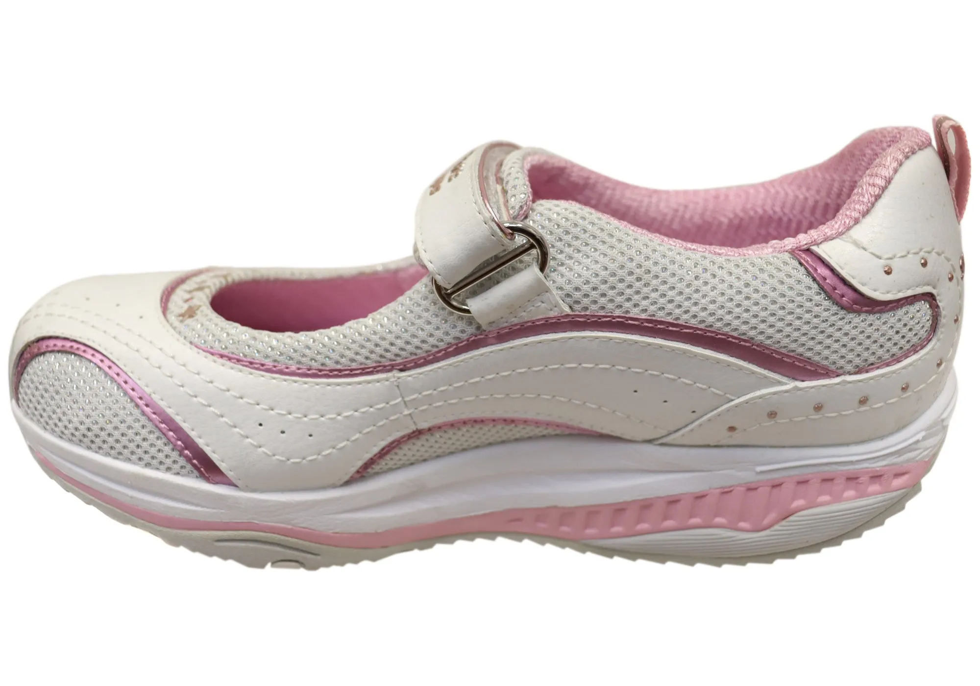 Skechers Kids Girls Shape Ups XF Mary Jane Shoes