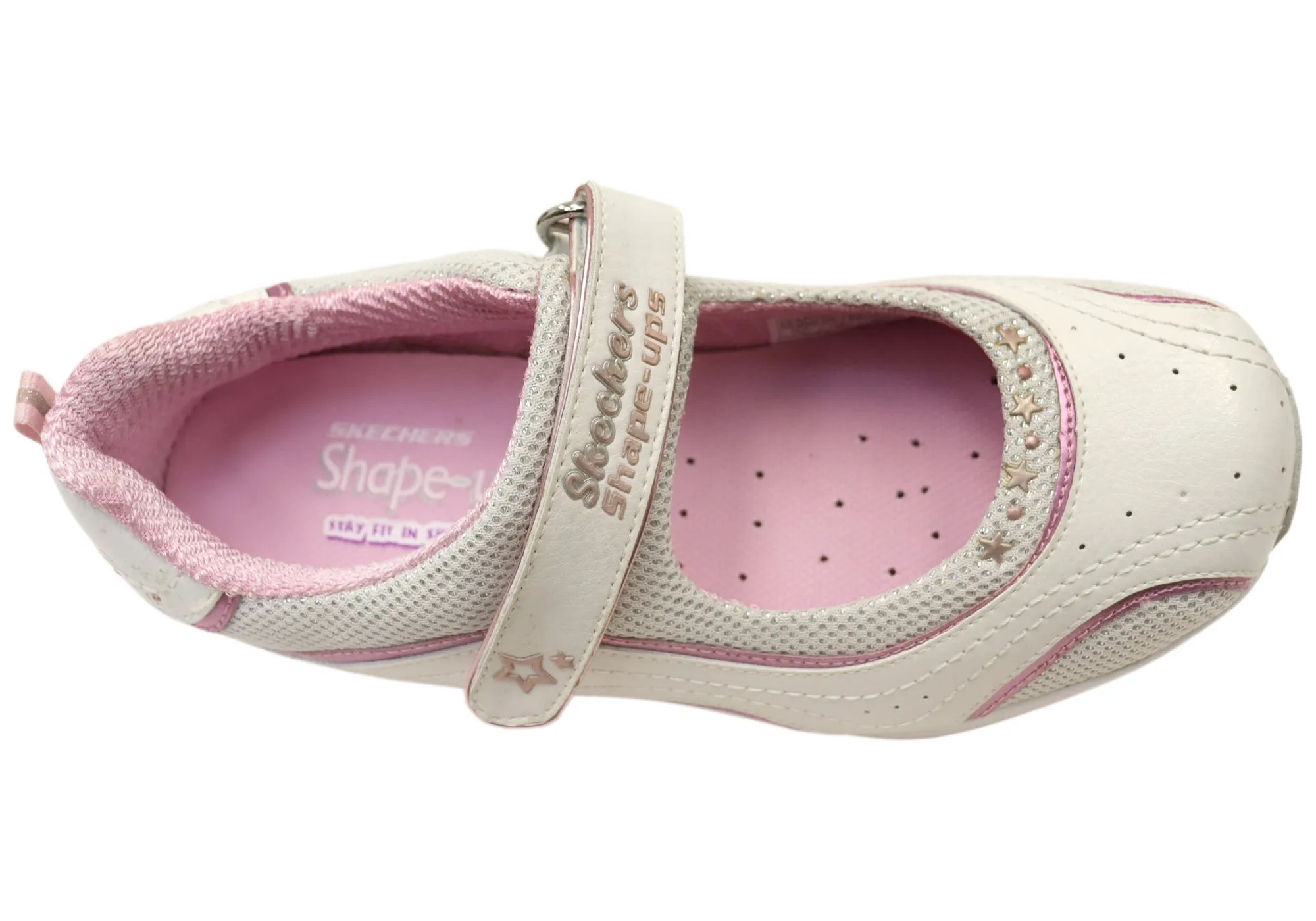 Skechers Kids Girls Shape Ups XF Mary Jane Shoes