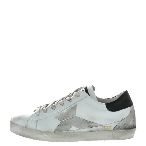 Sleek White Men's Sneakers