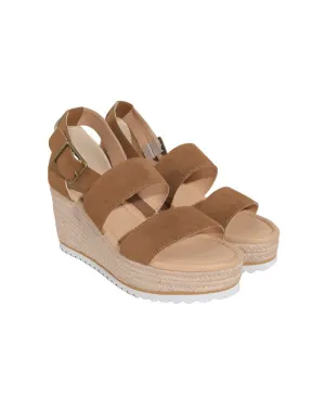 Slyvie - Double Strap Wedge Heel