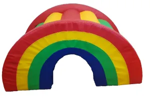 Soft Play Climbing Rainbow Bridge