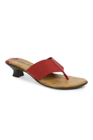 SOLES Maroon Heels - Unique & Stylish Footwear