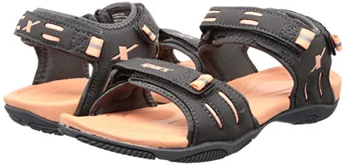 Sparx womens SS0536L Darkgreypeach Sandal - 4 UK (SS0536LDGPC0004)