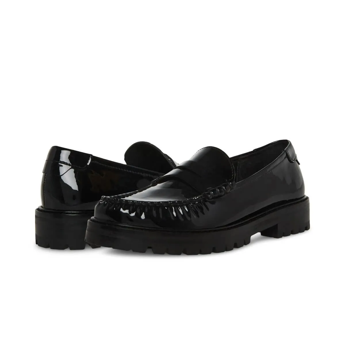 Steve Madden Madelyn Patent Penny Loafers