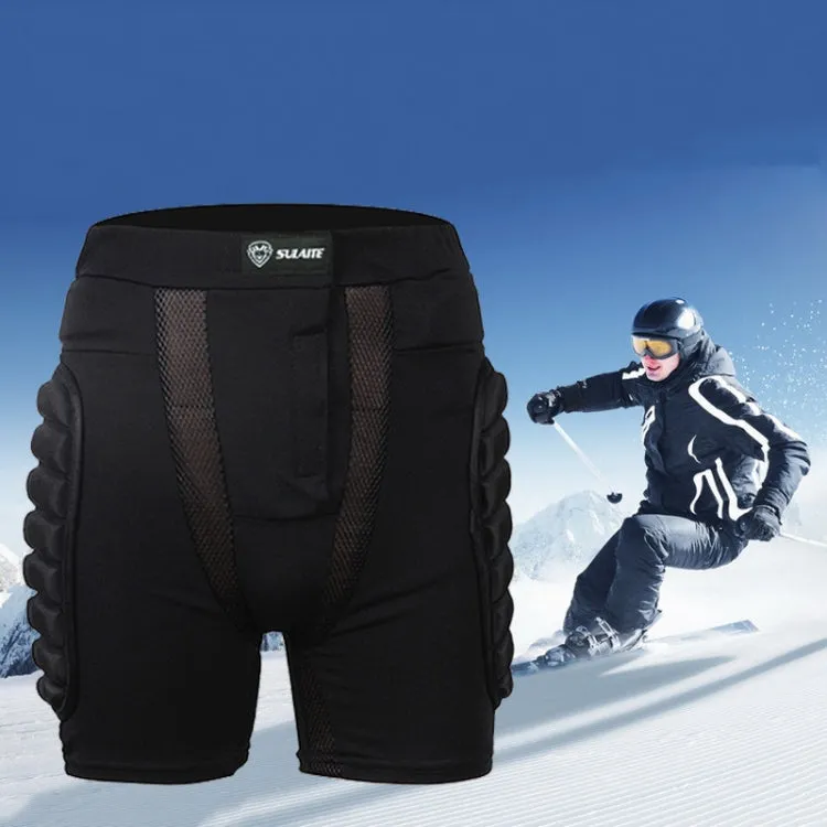 SULAITE GT-305 Roller Skating Skiing Diaper Pants Outdoor Riding Sports Diaper Pad, Size: L(Black)