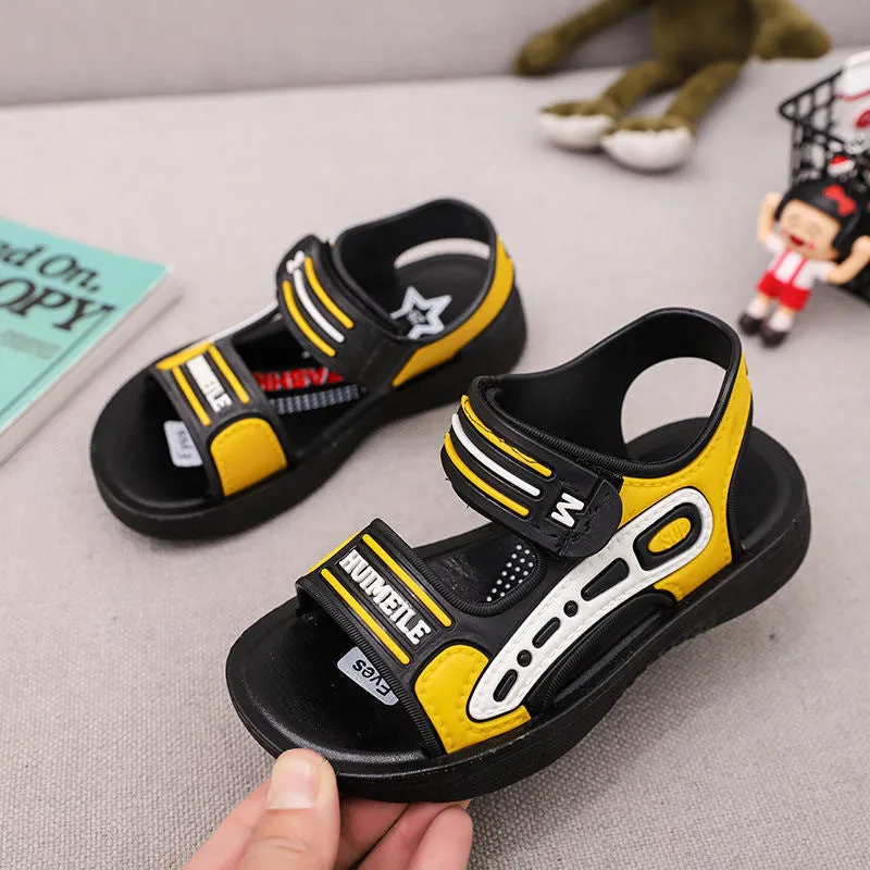 Summer New Style Children's Fashion Soft Bottom Boy Beach Shoes