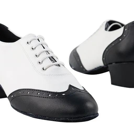 Swing Black & White Cuban Heel